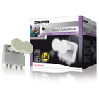 K&Ouml;NIG QUAD MONOBLOCK LNB 4,3&deg; ASTRA 13