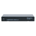 SHINYBOW 1X8 COMPOSITE VIDEO VERST&Auml;RKER BNC