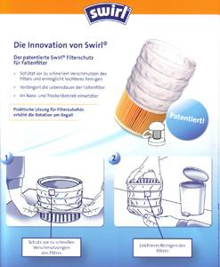Schutzfilter f&uuml;r Langzeitfilter