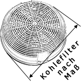 Kohlefilter f&uuml;r Dunstabzugshauben