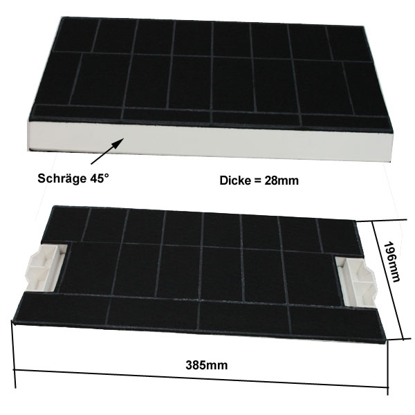 Kohlefilter für Neff, D4662X0/02