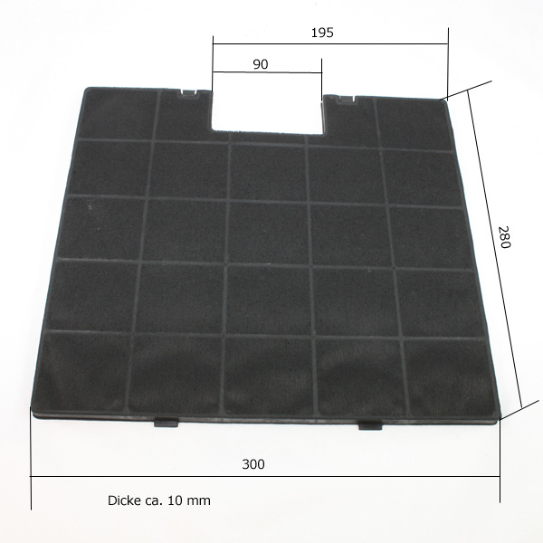 Aktivkohlefilter Typ KF 17134