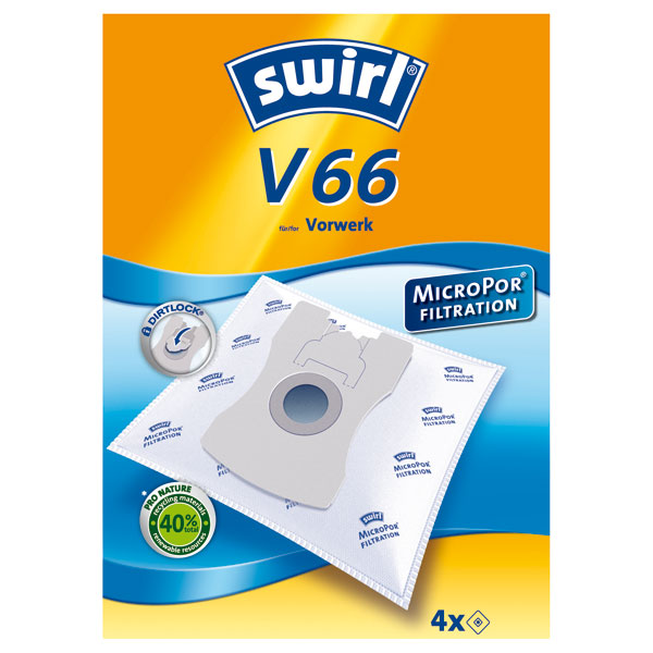V66 MicroPor Staubsaugerbeutel